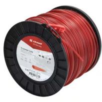 Žoliapjovės valas Ø 3,3 mm 182 m kvadratinis raudonas Kramp