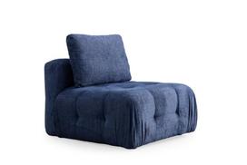 Fotelis Atelier del Sofa Amaris O1, tamsiai mėlynas