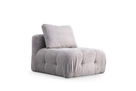 Fotelis Atelier del Sofa Amaris O1, šviesiai pilkas
