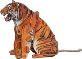 Popierinė 3D dėlionė Makebug Sibirinis tigras MB-D-0020