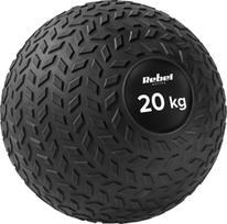 Mažas kamuolys reabilitacijos pratimams Rebel Active Slam Ball, 23cm, 20kg