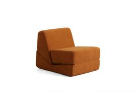 Išskleidžiamas fotelis Asir Origami Convertable, oranžinis