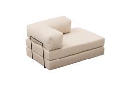 Sofa-lova Linento Furniture Comfort, kreminės spalvos