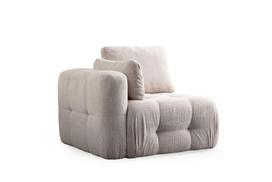 Fotelis Atelier del Sofa Amaris L1, smėlio spalvos