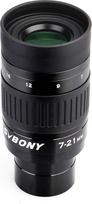 "Svbony SV135" teleskopinis okuliaro priartinimas, 1,25 colio 7-21 mm priartinimo okuliaras su FMC žalia plėvele, teleskopiniai priedai Planetų okuliaras pradedantiesiems, skirtas planetų, mėnulio astronominiams stebėjimams