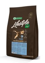 Nature's Protection Lifestyle suaugusių sterilizuotų kačių begrūdis sausas pašaras su balta žuvimi, 7 kg