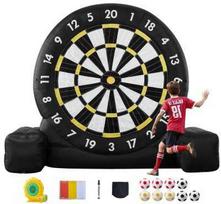 Vevor Pripučiama futbolo dart lenta su kamuoliais
