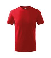 Vaikiški Marškinėliai MALFINI Classic Red 160 g/m²