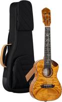 "Ortega Guitars" koncertinė elektroakustinė ukulelė - "Elite" serija - su krepšiu - "Cloud Maple", natūrali (RUET-QMA)
