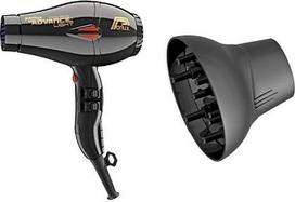 "Parlux Advance Light" keraminis ir jonų plaukų džiovintuvas juodas + "Soft Styler