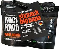 "Tactical Foodpack Sixpack Big Papa" (6 patiekalai) - Liofilizuotas maistas I Paruoštas valgyti I MRE I Išgyvenimas I Maistas lauke I Maistas kelionėms I Ekspedicija I Biuras