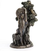 Veronese dizainas Arianrhod likimo deivė Šalto liejimo dervos statula Antique Bronze Finish 9.5"