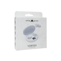 White Shark GEB-TWS-02 Vortex baltos belaidės ausinės