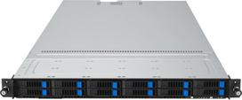 Asus Platforma Asus Rack (1U) RS501A-E12-RS12U AMD Epyc 9005/9004 (12x NVMe/SATA HS, 2xM.2, 2x1Gbe, IPMI, 1+1 1600W)