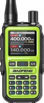 Baofeng UV-5R EU MINI USB-C Bluetooth VHF UHF Aviation Band Green Walkie-Talkie