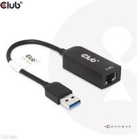 Club 3D CLUB3D USB 3.2 Gen1 Type A to RJ45 2.5Gbps Adapter