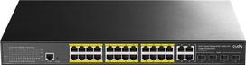 Cudy GS2028PS4 Managed L2 Gigabit Ethernet (10/100/1000) Power over Ethernet (PoE) 1U Black