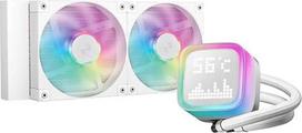Deepcool LP240 Computer case, Processor All-in-one liquid cooler 12 cm White 1 pc(s)