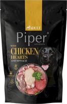 Dolina Noteci PIPER ANIMALS with chicken hearts and spinach - wet dog food - 500g