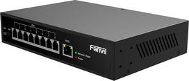 Fanvil PN8 network switch Unmanaged Fast Ethernet (10/100) Black