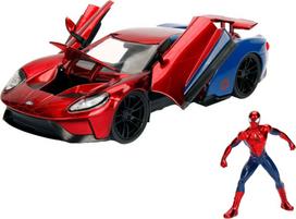 Jada - Marvel Spiderman 2017 Ford GT 1:24, 20cm (9399725314R00)