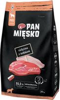 Pan Mięsko PAN MIĘSKO Veal with turkey XS - dry dog food - 20kg