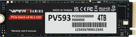 Patriot Memory Patriot Viper PV593 M.2 PCI-E Gen5 x4 NVMe2 4TB SSD