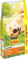 Purina Nestle PURINA Friskies Balance Chicken with vegetables - dry dog food - 10 + 5kg