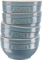 Staub Ceramique Bowl set 0.7 L Round Ceramic Turquoise 4 pc(s)