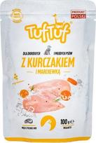 Tuftuf TUF TUF with chicken and carrot - wet dog food - 100g