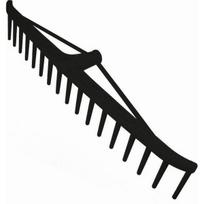 šieno Grėblys Pro Black Retro