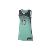 Nike WNBA Rebel Edition New York Liberty Sabrina Ionescu 2023 Dri-Fit Victory Marškinėliai Mėtų/Juodi Moteriški Streetwear FD0806-305 M