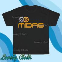 Midas Profesionalus Audio Logotipas Vyriški Marškinėliai 2 Juokingi Dydis S iki 5XL L