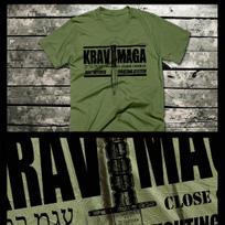 Krav Maga marškinėliai Specialiosios Pajėgos Karinės Kovos Menų Kovinės Gynybos CQB marškinėlis 4XL