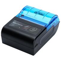 Nešiojamas 58MM belaidis Bluetooth terminis čekių spausdintuvas English, US standard juoda