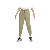 Nike Sportswear Tech Fleece Vienspalvės Raišteliu Laisvalaikio Siaurėjančios Megztos Jogos Kelnės Moteriškos Kelnės Alyvuogių Žalios FB8331-276 XS