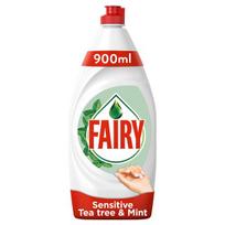 Indų ploviklis FAIRY Sensitive Tea Tree&Mint, 900ml