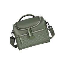 Portable Insulated Lunch Bag for Travel Spacious Food and Beverages Storage Container Bentos Pouch with Shoulder Strap violetinė