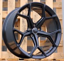 Ratlankis RACINGLINE I5598 R22x10 5x112 ET 21 CB 66.5 (Black Half Matt) (850 kg)