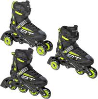 Reguliuojami riedučiai Raven Profession 3 in 1 black/lime