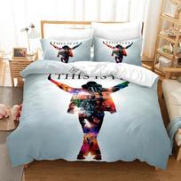 Michael Jackson Patalynės Komplektas Vieno Dydžio Dvivietis Pilnas Karališko Dydžio Muzikos Genijus Patalynė Suaugusiems Paaugliams Miegamasis 200x200cm Antklodės Užvalkalų Komplektas cot size 70x133cm