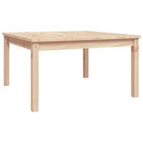 Sodo stalas，Lauko stalas, 82,5x82,5x45cm, pušies medienos masyvas CFE378229