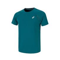 Asics Vyrų Bėgimo Sporto Serija Greitai Džiūstantys Trumpomis Rankovėmis Marškinėliai Vyriški Viršutiniai Drabužiai 2031F359-400 M