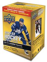 Ledo ritulio kortelės Upper Deck Extended Series 2021/2022 Blaster Box