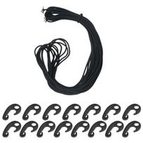 Krovinių tinklas Sunkaus atsparumo tinklas Priekabos dangalas Tinklas Didelio tankio pintas audinys 15 hooks + elastic rope