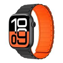 Magnetic Silicone Band for Apple Watch Ultra 3 49mm 46mm 42mm 45mm 44mm 40mm 41mm Strap iWatch Series 11 10 9 8 7 6 SE Bracelet 44MM 45MM 46MM 49MM