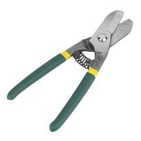 Vokietijos tipo rankinės plieninės skardos žirklės metalo kirpimo žirklės lakštinio metalo kirpimo žirklės kirpimo įrankis (8 colių) gray