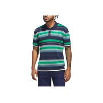 Adidas Originals Trys Juostelės Serija Patogūs Golfo Marškinėliai Trumpomis Rankovėmis Vyrams Polo Marškinėliai JW9861 L blue