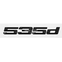 Automobilio bagažinės galinis emblemos logotipas Lipdukai Ženklelis Chromuotos raidės Skaičius 530d 535d 550d B/MW 5 serijai 535d sidabras