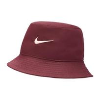 Nike Klasikinis logotipas Siuvinėtas Poliesterio Žvejo Kepurė Unisex Kepurės FB5382-681 S brown